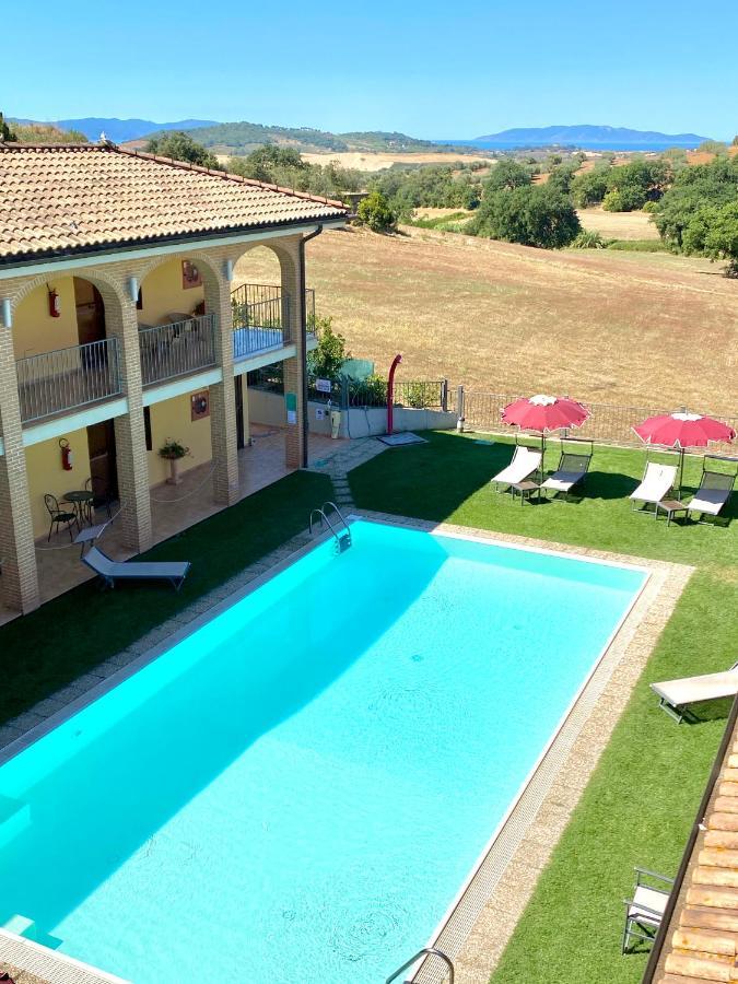 Hotel Ristorante Le Querciolaie Dei Ricci Fonteblanda Εξωτερικό φωτογραφία