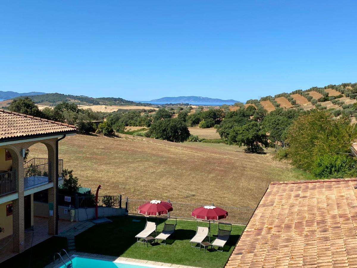 Hotel Ristorante Le Querciolaie Dei Ricci Fonteblanda Εξωτερικό φωτογραφία