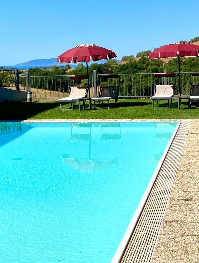 Hotel Ristorante Le Querciolaie Dei Ricci Fonteblanda Εξωτερικό φωτογραφία